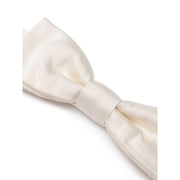 Dolce & Gabbana White Silk Bowtie