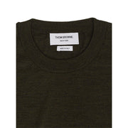 Thom Browne Green Wool Sweatshirt