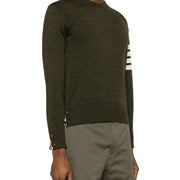 Thom Browne Green Wool Sweatshirt