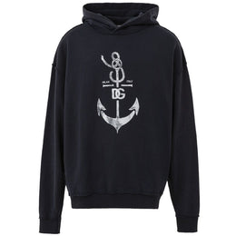 Dolce & Gabbana Blue Cotton Sweatshirt