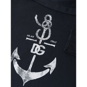 Dolce & Gabbana Blue Cotton Sweatshirt