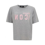 Dsquared² Gray Cotton T-Shirt