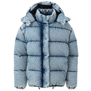 Miu Miu Blue Polyester Coat