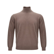 KANGRA Brown Wool Turtleneck