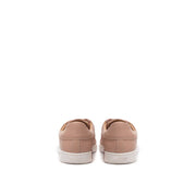 Bally Pink Leather Low Top Sneakers