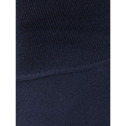 FERRANTE Blue Wool Turtleneck