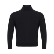 Colombo Black Cashmere Turtleneck