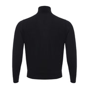 Colombo Black Cashmere Turtleneck