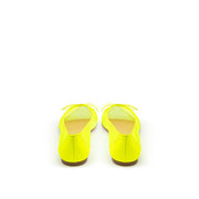 Christian Louboutin Yellow Mesh Ballet Flats