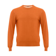 Gran Sasso Orange Wool Sweatshirt
