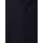 Lardini Blue Cotton Blazer