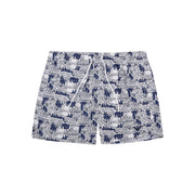 Emporio Armani White Polyester Swim Shorts