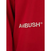 Ambush Red Cotton Sweatshirt