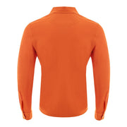 Gran Sasso Orange Cotton Polo Shirt