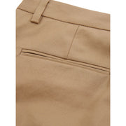 Lardini Brown Cotton Chino Pants