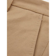 Lardini Brown Cotton Chino Pants
