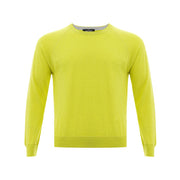 Gran Sasso Yellow Cotton Sweatshirt