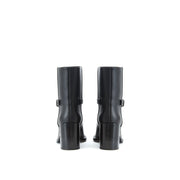 Burberry Black Leather Ankle Boots