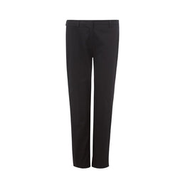 Lardini Black Cotton Chino Pants