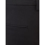 Lardini Black Cotton Chino Pants