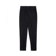 Dolce & Gabbana Black Polyester Dress Pants