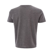 Lardini Gray Wool T-Shirt