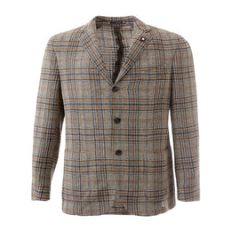 Lardini Multicolor Linen Blazer