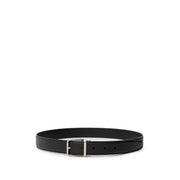 Dolce & Gabbana Black Leather Regular Belt