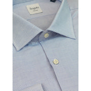 Bagutta Blue Cotton Men's Shirt
