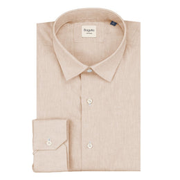Bagutta Beige Linen Shirt