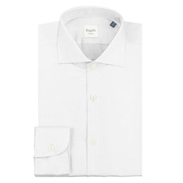 Bagutta White Cotton Men's Shirt