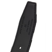 Tom Ford Black And White Leather Regular Belt