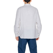 U.S. POLO ASSN. Beige Linen Dress Shirt