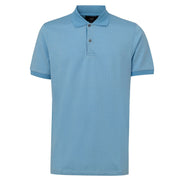 Dunhill Blue Cotton Polo Shirt