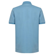 Dunhill Blue Cotton Polo Shirt