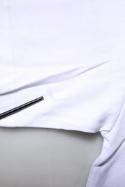 Dolce & Gabbana White Printed Cotton Crew Neck Tee T-shirt