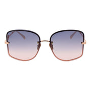 Maje Rose Gold Metal Sunglasses
