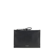 Margiela Black Calf Leather Bos Taurus Wallet