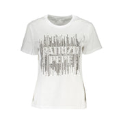 Patrizia Pepe White Cotton T-Shirt