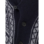 Cruciani Bicolor Cashmere Cardigan