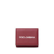 Dolce & Gabbana Red Calfskin Wallet