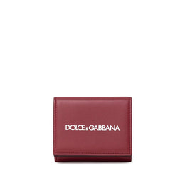 Dolce & Gabbana Red Calfskin Wallet