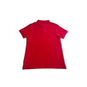 Trussardi Beachwear Red Cotton Polo Shirt