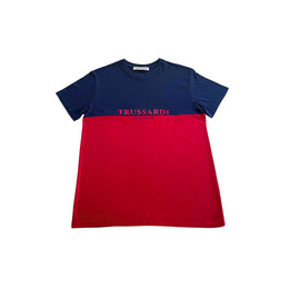 Trussardi Beachwear Red Polyester T-Shirt