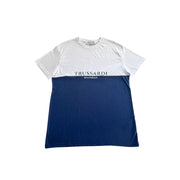 Trussardi Beachwear Blue Polyester T-Shirt
