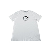 Trussardi Beachwear White Cotton T-Shirt