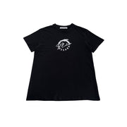 Trussardi Beachwear Black Cotton T-Shirt