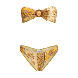 Zimmermann Yellow Lycra Bikini