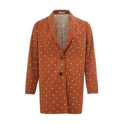 Lardini Brown Cotton Trench Coat