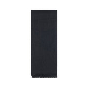 Brunello Cucinelli Black Cashmere Scarf